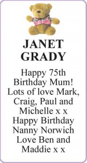 JANET GRADY