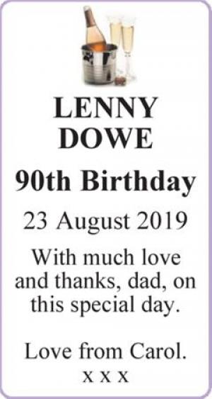 LENNY DOWE