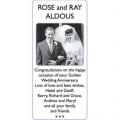 ROSE and RAY ALDOUS