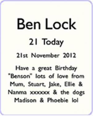 Ben Lock