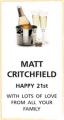 MATT CRITCHFIELD